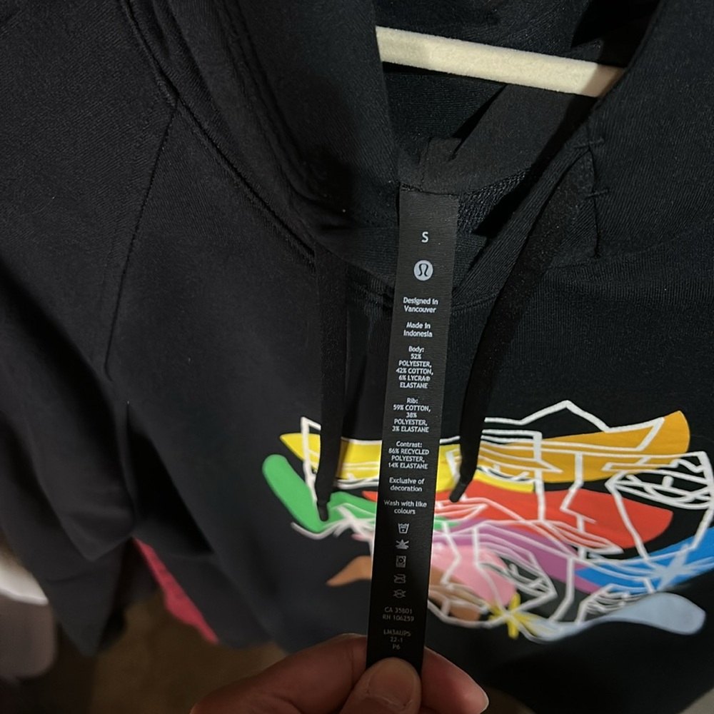 28.Lululemon City Sweat Pullover Hoodie *Pride Bl… - image 2